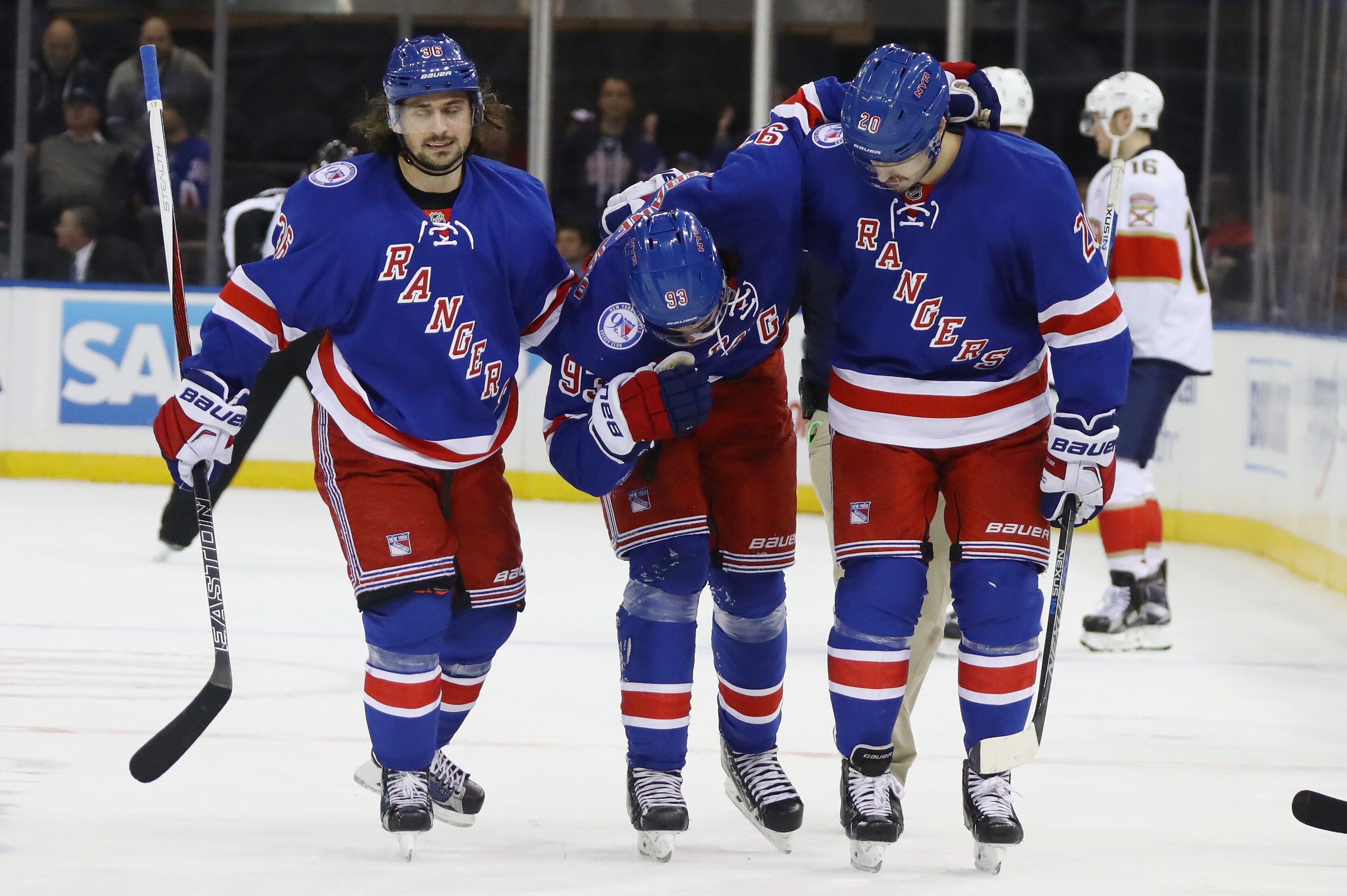 Brutal Injury Derails Mika Zibanejad S Breakthrough Season With