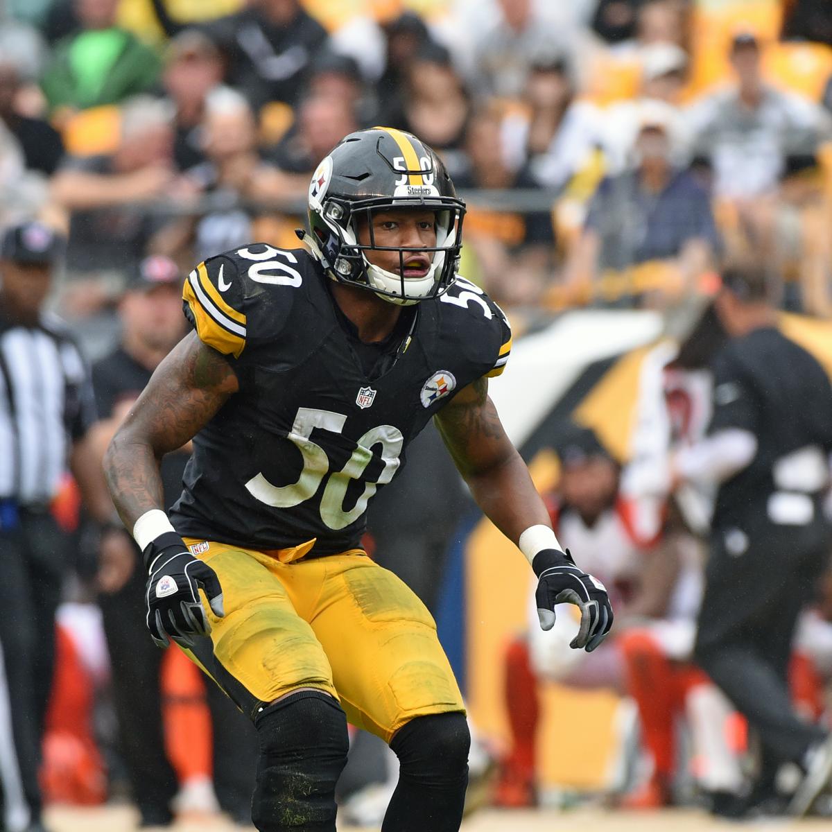 Ryan Shazier Carted Off Field, Taken to Hospital with Back 