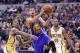 INDIANAPOLIS, IN - NOVEMBER 21: Stephen Curry #30 of the Golden State Warriors shoots the ball during the game against the Indiana Pacers at Bankers Life Fieldhouse on November 21, 2016 in Indianapolis, Indiana. NOTE TO USER: User expressly acknowledges and agrees that, by downloading and or using this photograph, User is consenting to the terms and conditions of the Getty Images License Agreement (Photo by Andy Lyons/Getty Images)