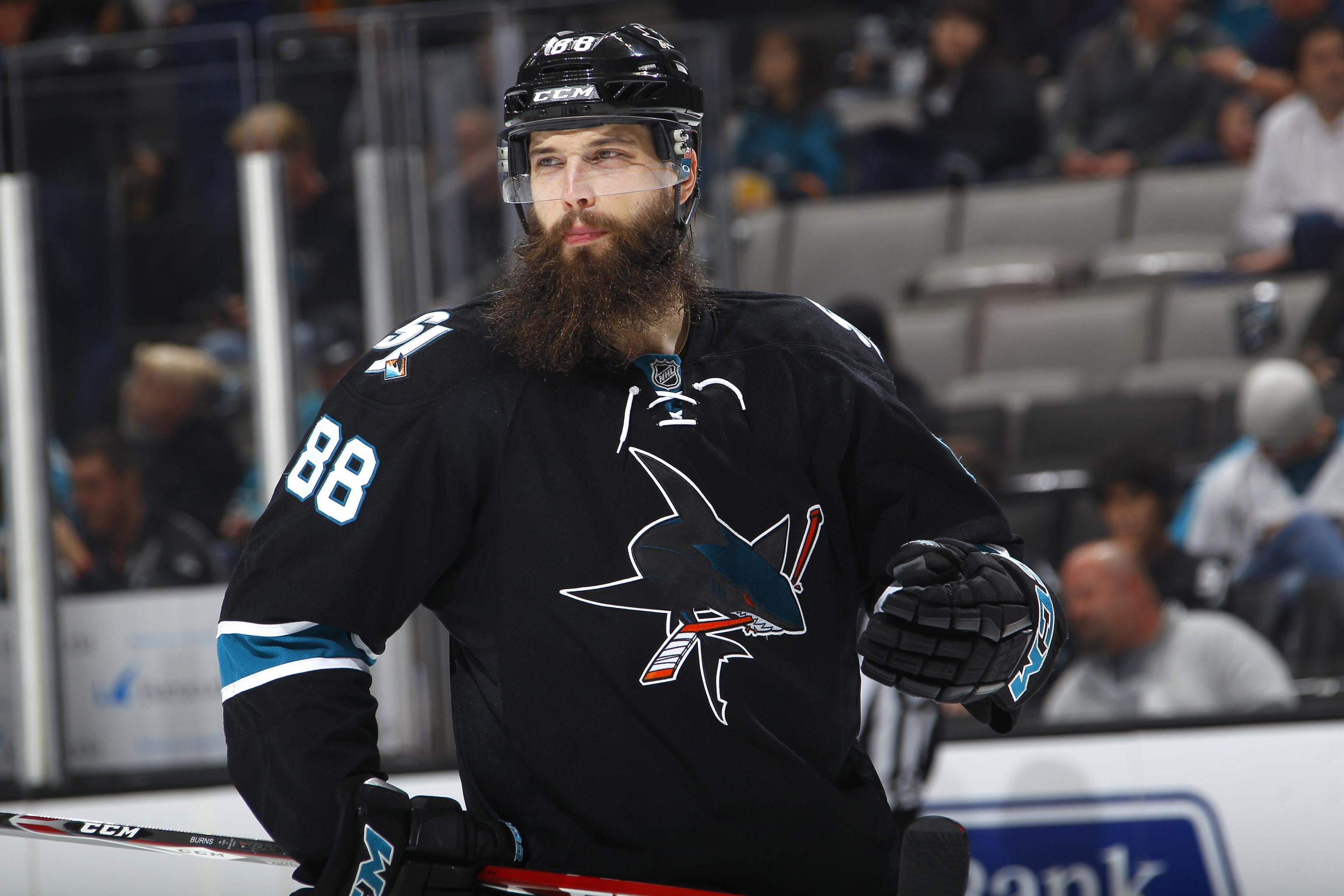 San Jose Sharks - This face says it all! Vote Brent Burns