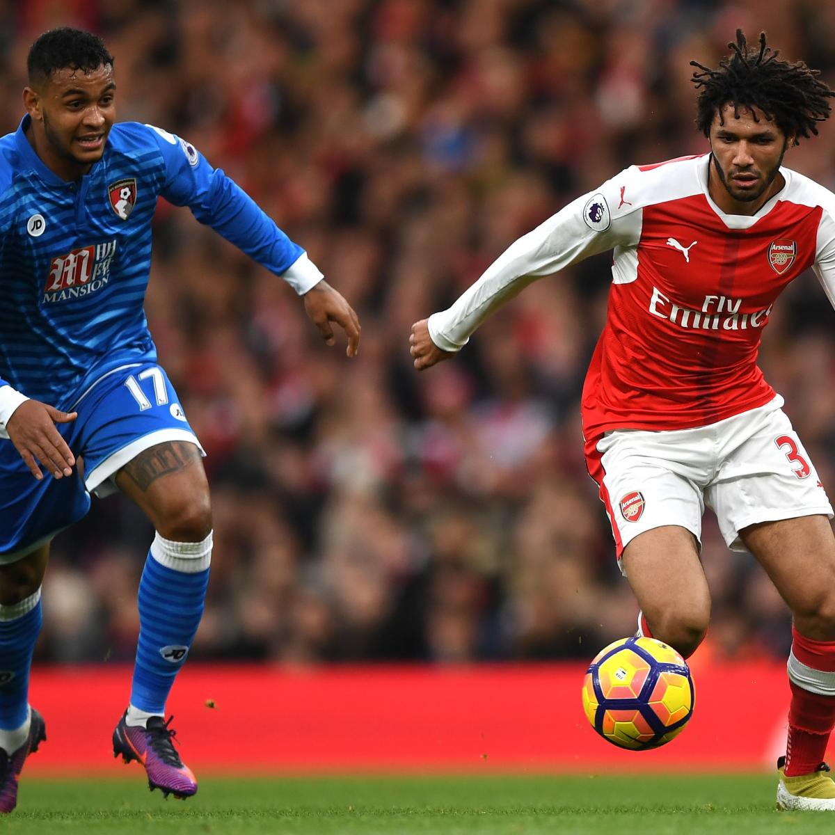 Arsenal vs. Bournemouth: Live Score, Highlights from Premier League