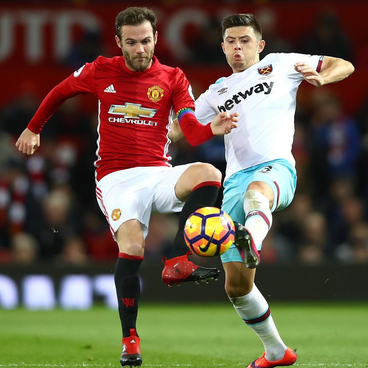 Manchester United vs. West Ham: Live Score, Highlights from Premier