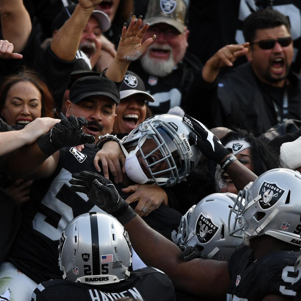 Oakland Raiders Clinch 1st Winning Season Since 2002, News, Scores,  Highlights, Stats, and Rumors