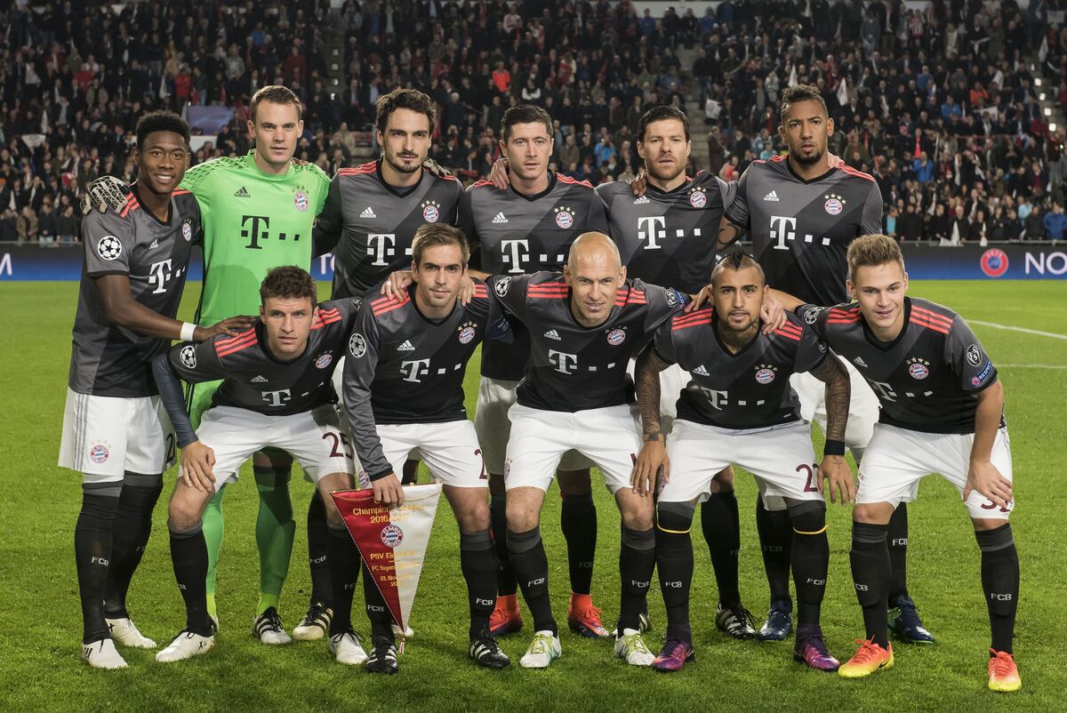 Picking a Best Bayern Munich XI Using 1 Player of Each Nationality
