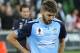 MELBOURNE, AUSTRALIA - NOVEMBER 30: Milos Dimitrijevi looks dejected after Sydney FC were defeated by Melbourne City after the FFA Cup Final match between Melbourne City FC and Sydney FC at AAMI Park on November 30, 2016 in Melbourne, Australia. (Photo by Robert Cianflone/Getty Images)
