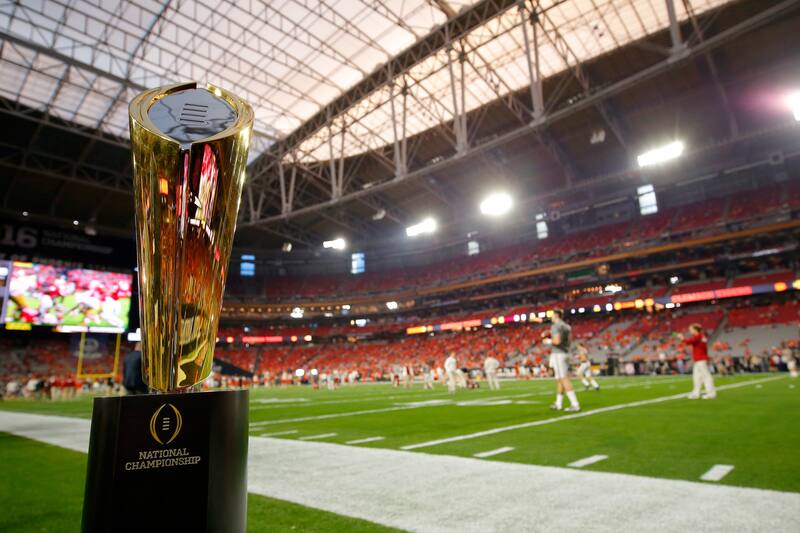 College Football Playoff 2016 Updated Rankings And Bowl