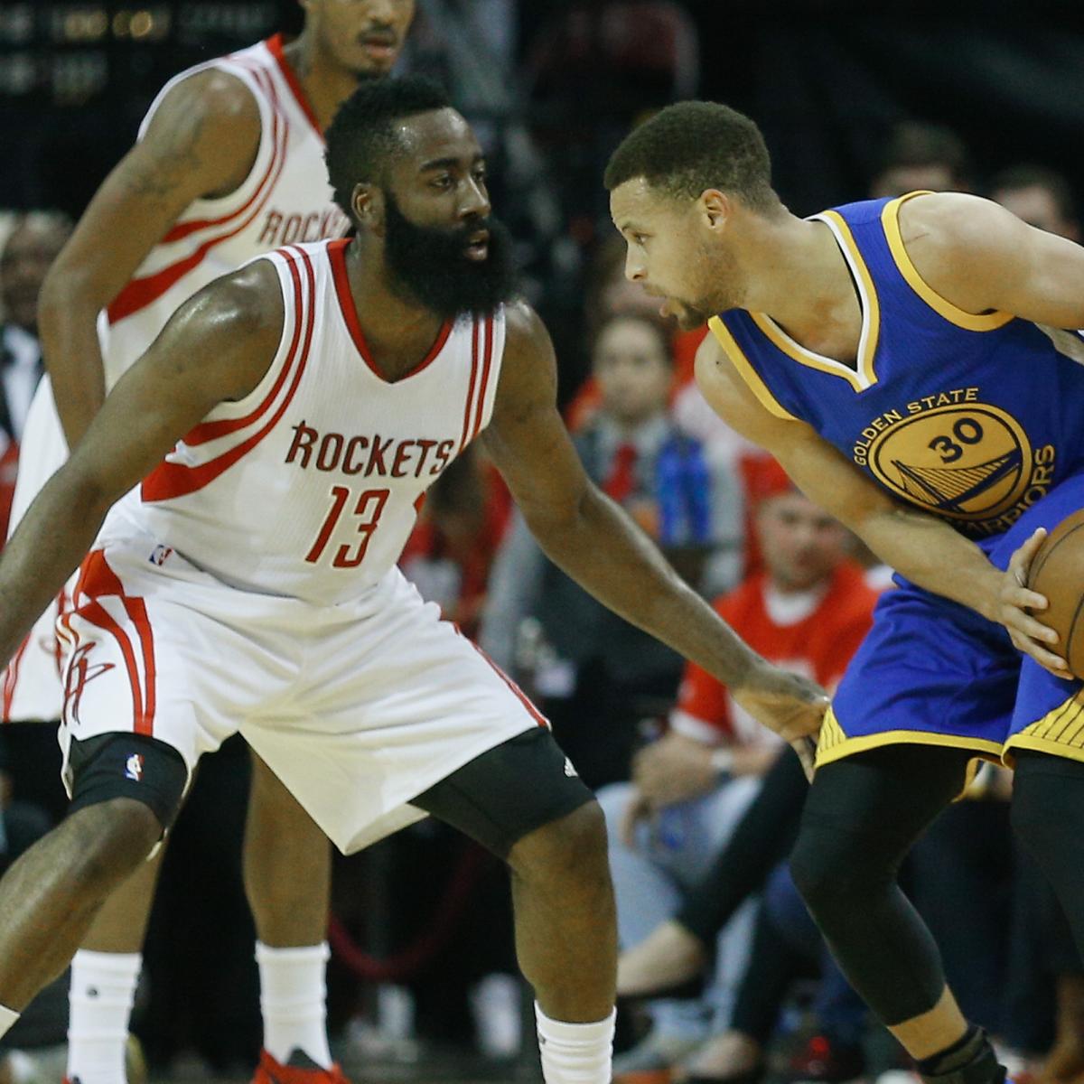 Houston Rockets vs. Golden State Warriors: Live Score, Highlights and Reaction ...
