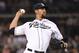 SAN DIEGO, CA - SEPTEMBER 22: Tyson Ross #38 of the San Diego Padres pitches during the first inning of a baseball game against the San Francisco Giants at Petco Park September 22, 2015 in San Diego, California. (Photo by Denis Poroy/Getty Images)