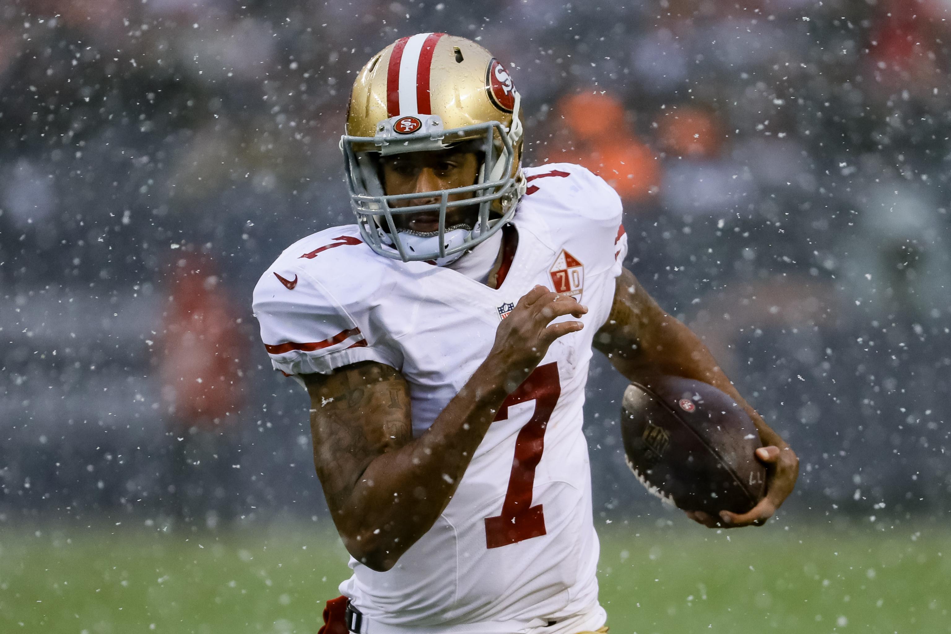 Colin Kaepernick benched by San Francisco 49ers in fourth quarter vs.  Chicago Bears - ESPN