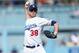 LOS ANGELES, CALIFORNIA - AUGUST 07: Brandon McCarthy #38 of the Los Angeles Dodgers throws a pitch against the Boston Red Sox at Dodger Stadium on August 7, 2016 in Los Angeles, California. (Photo by Stephen Dunn/Getty Images)