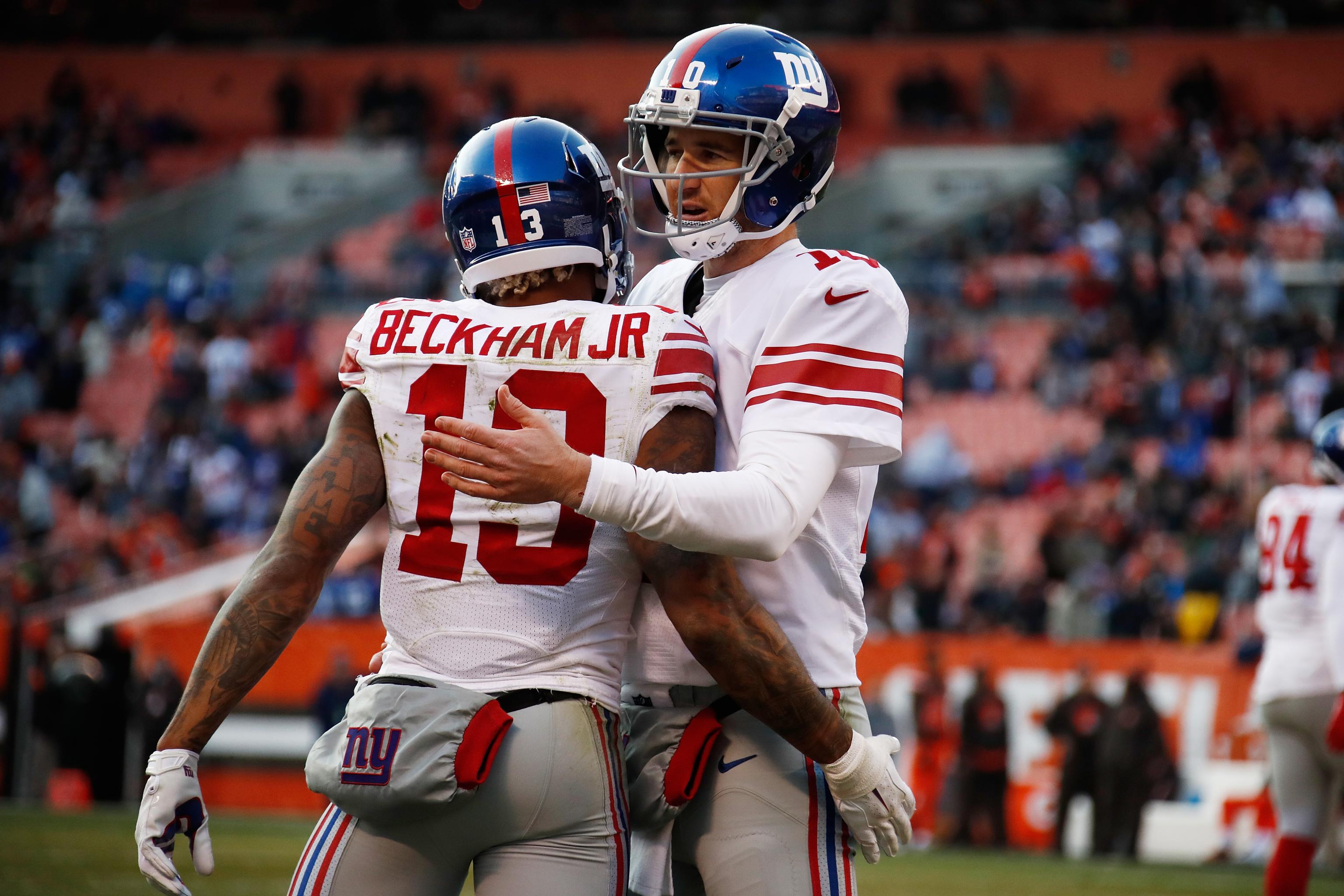 Odell Beckham's two-word response to Baker Mayfield's Panthers