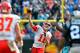 CHARLOTTE, NC - NOVEMBER 13: Alex Smith #11 of the Kansas City Chiefs throws a pass against the Carolina Panthers in the 2nd quarter during the game at Bank of America Stadium on November 13, 2016 in Charlotte, North Carolina. (Photo by Grant Halverson/Getty Images)