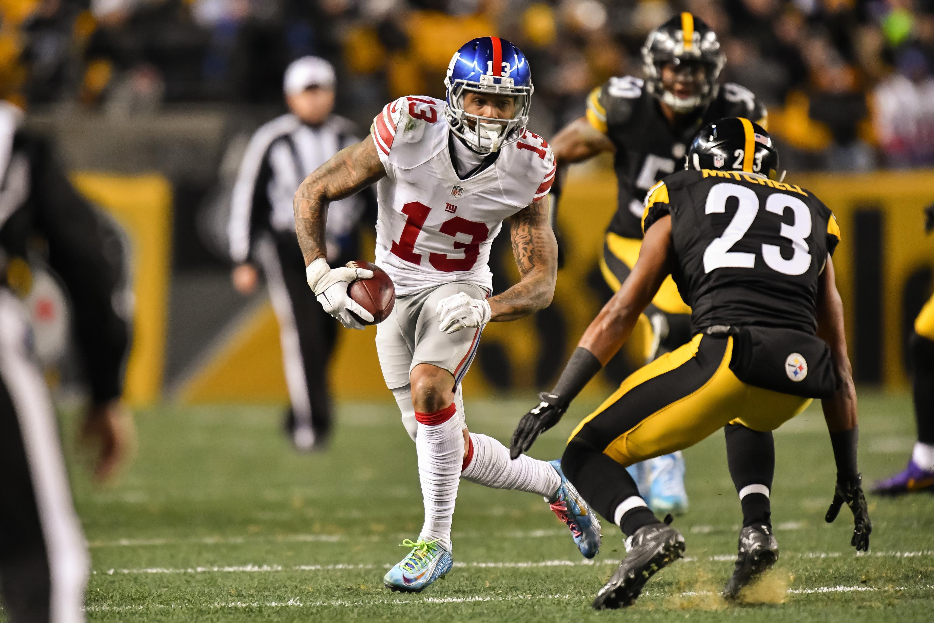 Odell Beckham Jr. fined $12,154 for criticizing officials - Big Blue View