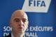 FIFA President Gianni Infantino addresses journalists during a press briefing at a hotel in Roissy-en-France, north of Paris, on November 23, 2016.
FIFA president Gianni Infantino wrapped up the first of 11 executive meetings with federation representatives today by saying those gathered in Paris were all in favour of expanding the World Cup. A 48-team format would see the 16 group winners of a qualifying round automatically book a place in the tournament, while an additional 32 teams would compete in a new pre-tournament play-off. / AFP / CHRISTOPHE ARCHAMBAULT (Photo credit should read CHRISTOPHE ARCHAMBAULT/AFP/Getty Images)