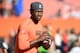 CLEVELAND, OH - NOVEMBER 06: Robert Griffin III warms up before the game against the Dallas Cowboys at FirstEnergy Stadium on November 6, 2016 in Cleveland, Ohio. (Photo by Jason Miller/Getty Images)