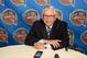 SPRINGFIELD, MA - AUGUST 7: Inductee David Stern speaks to the media during the Class of 2014 Press Event as part of the 2014 Basketball Hall of Fame Enshrinement Ceremony on August 7, 2014 at the Naismith Memorial Basketball Hall of Fame in Springfield, Massachusetts. NOTE TO USER: User expressly acknowledges and agrees that, by downloading and/or using this photograph, user is consenting to the terms and conditions of the Getty Images License Agreement. Mandatory Copyright Notice: Copyright 2014 NBAE (Photo by Andrew D. Bernstein/NBAE via Getty Images)