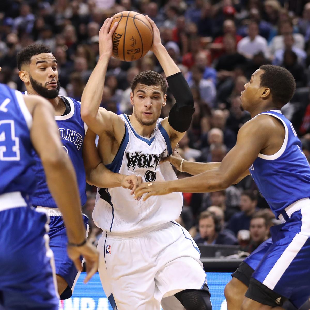 Timberwolves vs. Raptors Score, Highlights, Reaction from 2016 Regular