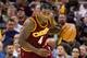 CLEVELAND, OH - NOVEMBER 15: Iman Shumpert #4 of the Cleveland Cavaliers drives down court during the second half against the Toronto Raptors at Quicken Loans Arena on November 15, 2016 in Cleveland, Ohio. The Cavaliers defeated the Raptors 121-117. NOTE TO USER: User expressly acknowledges and agrees that, by downloading and/or using this photograph, user is consenting to the terms and conditions of the Getty Images License Agreement. Mandatory copyright notice. (Photo by Jason Miller/Getty Images)