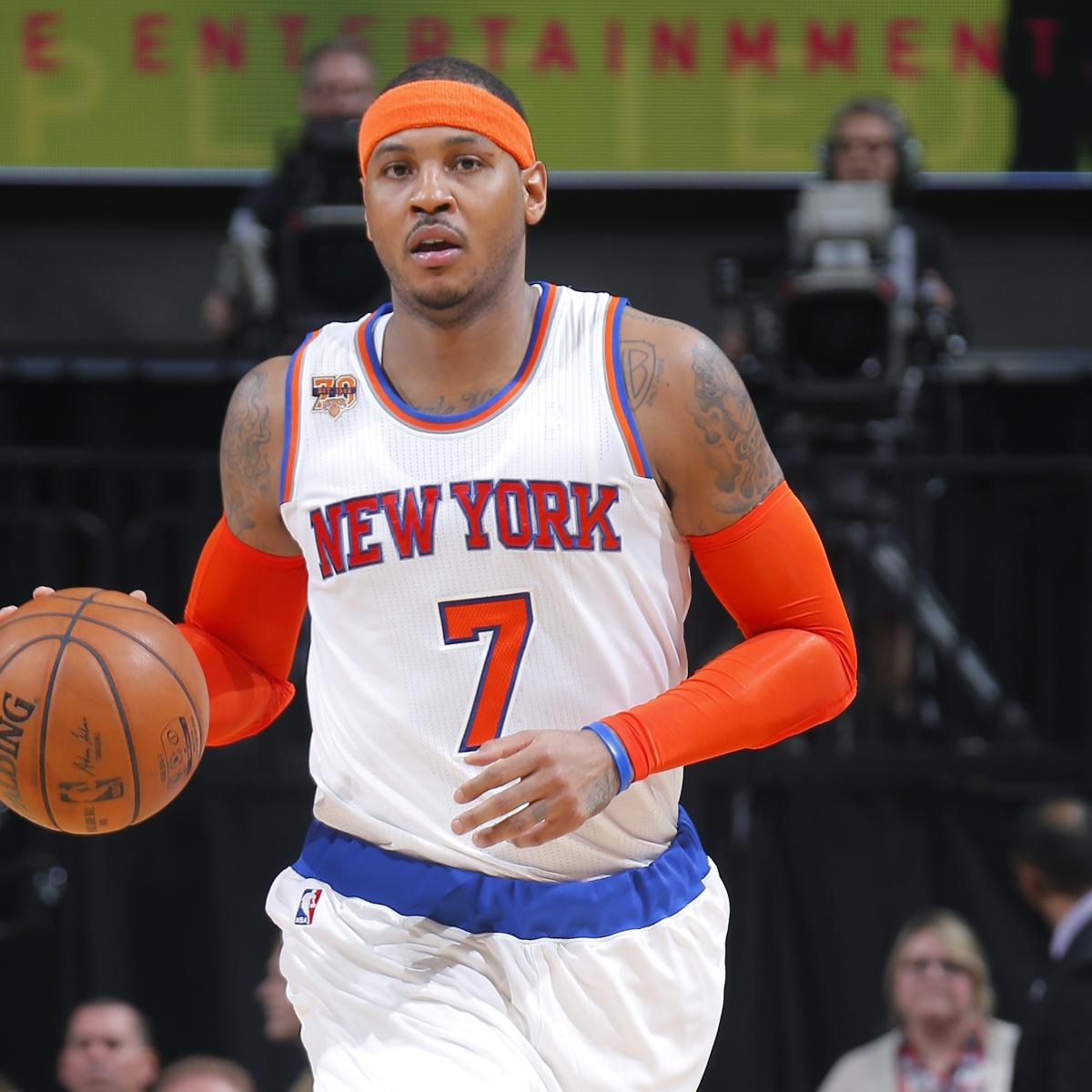 Carmelo Anthony 5th Active NBA Player with 23,000 Career Points