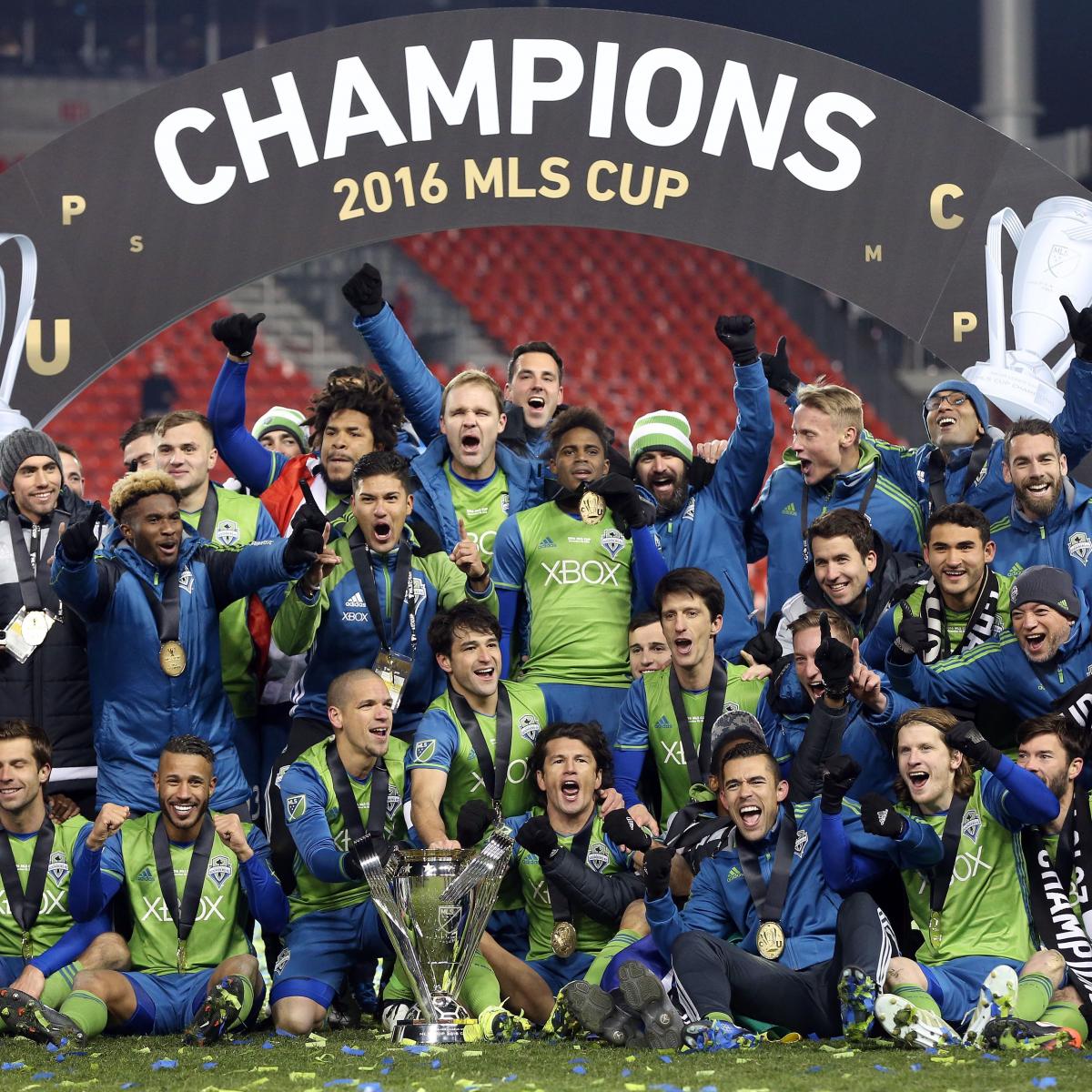 50 players. «Сиэтл Саундерс» 2016 МЛС. Чемпионы МЛС. MLS Cup Champion. Торонто команда футбол.