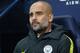 MANCHESTER, ENGLAND - DECEMBER 14: Josep Guardiola, Manager of Manchester City looks on during the Premier League match between Manchester City and Watford at Etihad Stadium on December 14, 2016 in Manchester, England. (Photo by Michael Steele/Getty Images)