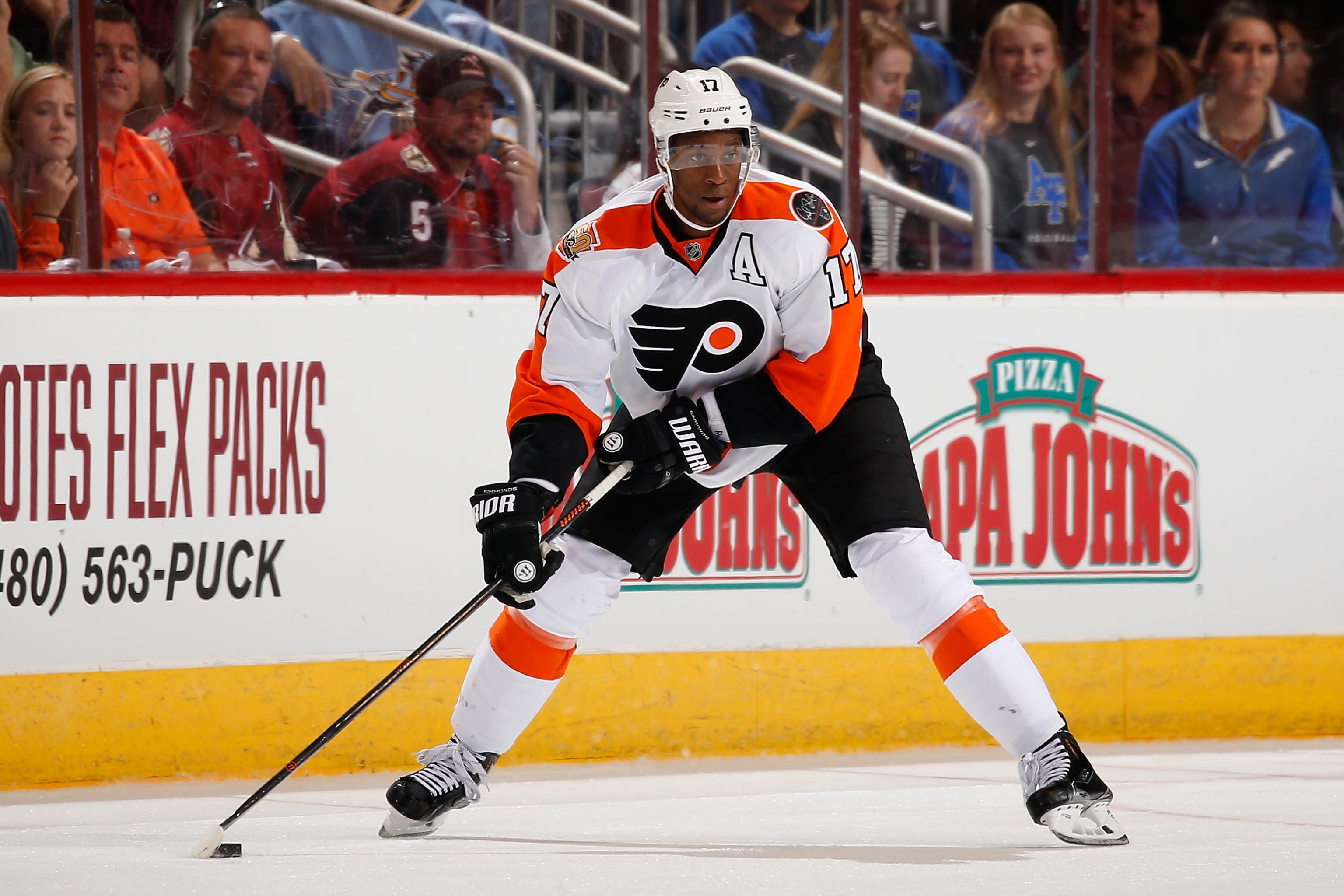 Flyers trade up to add Wisdom, whose mentor is Wayne Simmonds