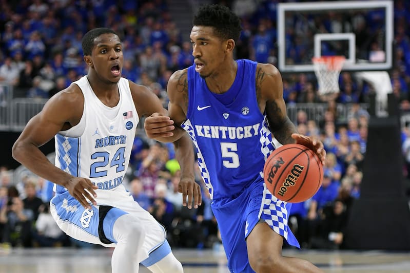 Malik Monk Scores Most Points Ever By Kentucky Freshman Vs Unc