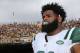 PITTSBURGH, PA - OCTOBER 09: Defensive Lineman Sheldon Richardson #91 of the New York Jets follows the action against the Pittsburgh Steelers at Heinz Field on October 9, 2016 in Pittsburgh, Pennsylvania. The Steelers wore their Throwback Uniforms. (Photo by Al Pereira/Getty Images)