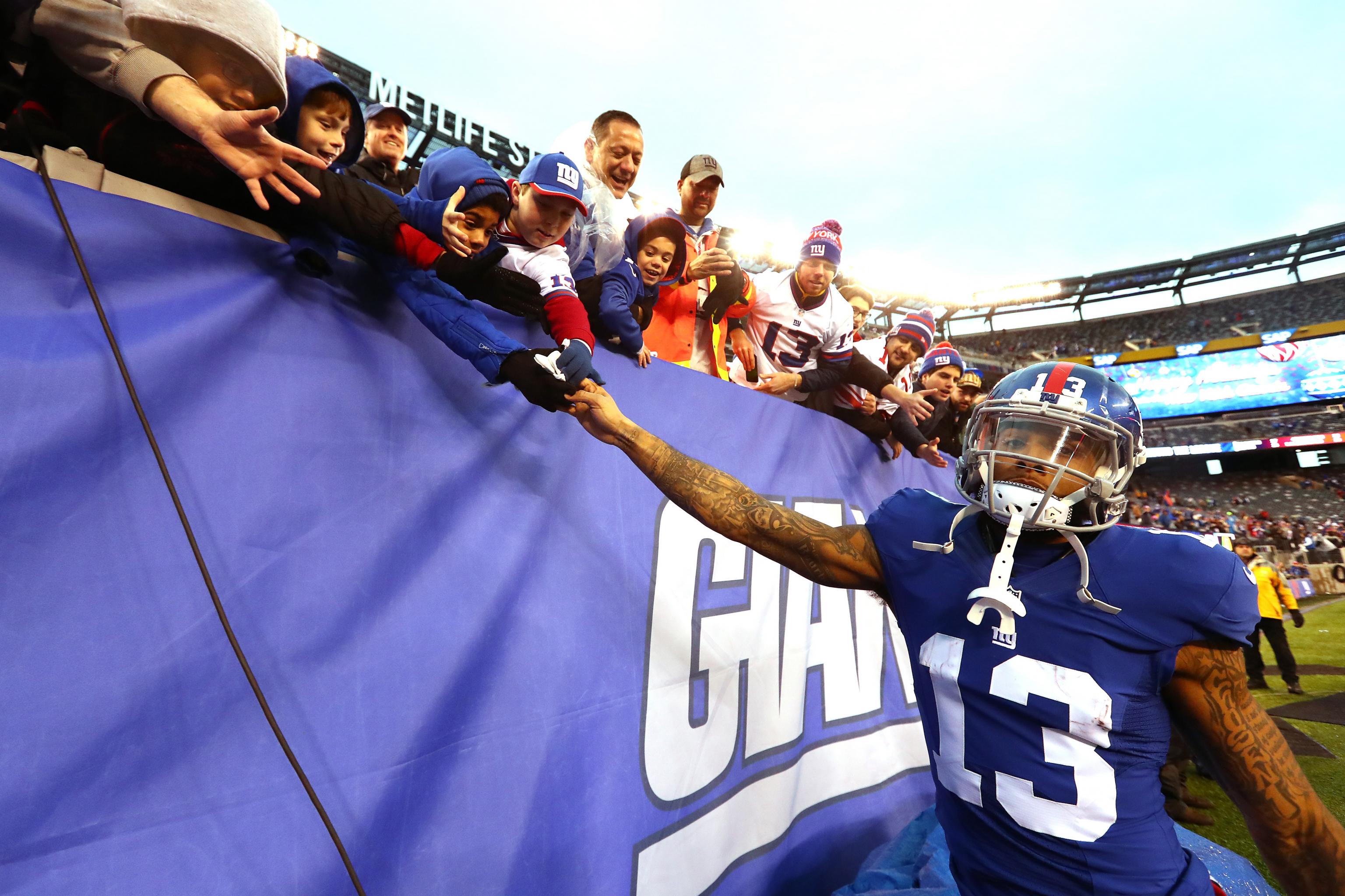 Odell Beckham Jr.'s 3 TD catches pace Giants - The Boston Globe