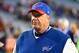 ORCHARD PARK, NY - DECEMBER 24: Head coach Rex Ryan of the Buffalo Bills walks off the field following the game against the Miami Dolphins at New Era Field on December 24, 2016 in Orchard Park, New York. The Miami Dolphins defeated the Buffalo Bills 34-31 in overtime. (Photo by Rich Barnes/Getty Images)
