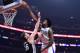 LOS ANGELES, CA - DECEMBER 22: DeAndre Jordan #6 of the Los Angeles Clippers dunks the ball over Pau Gasol #16 of the San Antonio Spurs during the game at Staples Center on December 22, 2016 in Los Angeles, California. (Photo by Harry How/Getty Images)