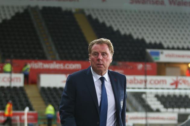 SWANSEA, WALES - DECEMBER 02: Manager of Queens Park Rangers Harry Redknapp arrives in the stadium ahead of the Barclays Premier League match at the Liberty Stadium on December 2, 2014 in Swansea, Wales. (Photo by Michael Steele/Getty Images)