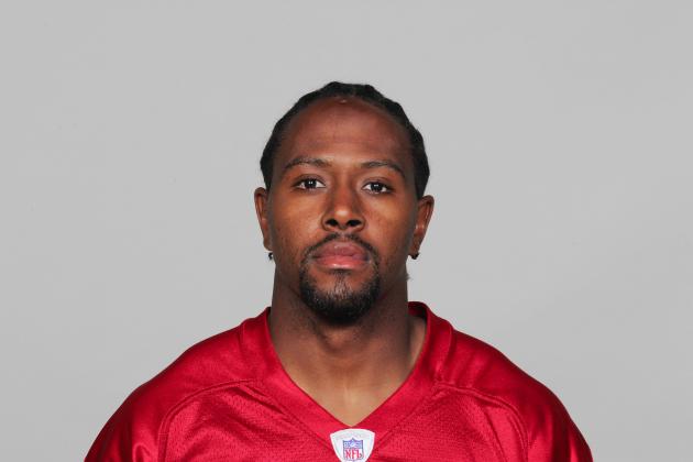 ATLANTA - 2005:  Keion Carpenter of the Atlanta Falcons poses for his 2005 NFL headshot at photo day in Atlanta, Georgia.  (Photo by Getty Images)