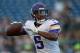SEATTLE, WA - AUGUST 18: Quarterback Teddy Bridgewater #5 of the Minnesota Vikings warms up prior to the preseason game against the Seattle Seahawks at CenturyLink Field on August 18, 2016 in Seattle, Washington. (Photo by Otto Greule Jr/Getty Images)