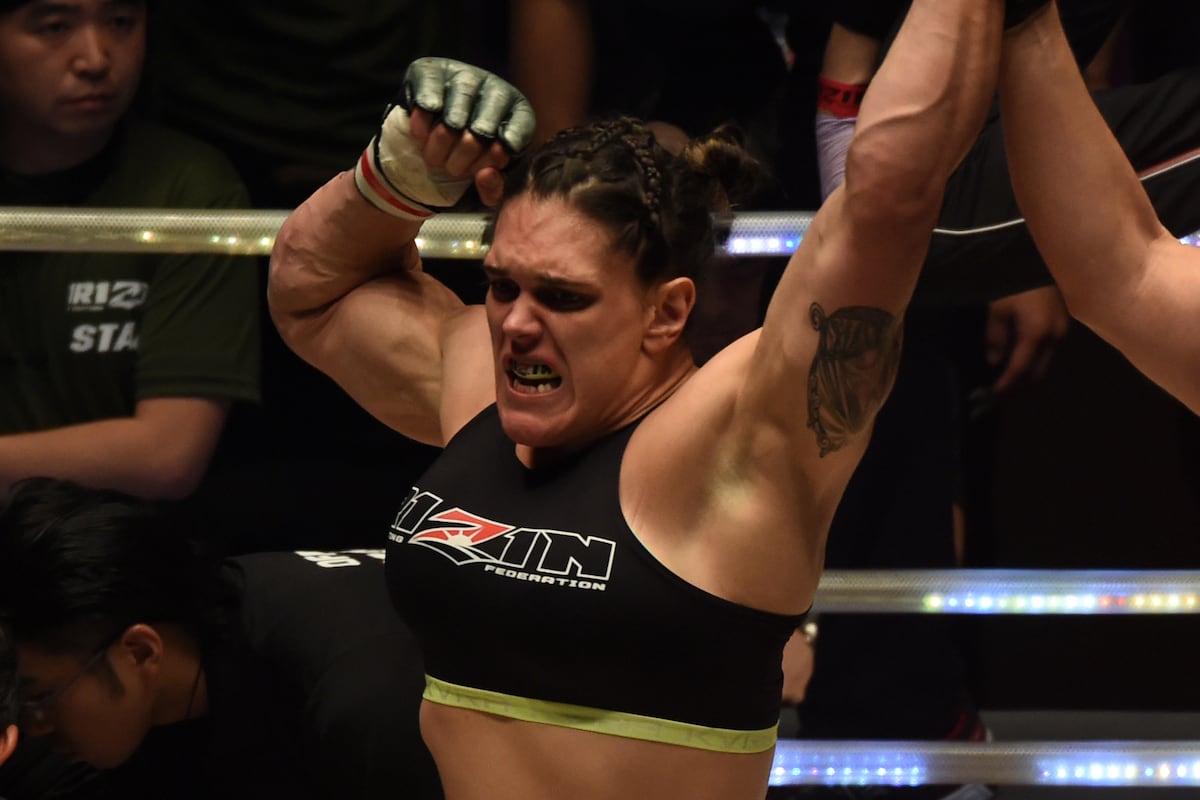 Gabi Garcia Pummels 49YearOld Pro Wrestler in Sideshow at Rizin FF 4 News, Scores Gabi Garcia Pummels 49YearOld Pro Wrestler in Sideshow at Rizin FF 4 News, Scores