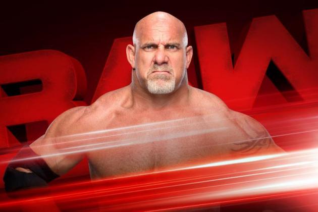 Goldberg Returns To Wwe Raw Spears Braun Strowman With Roman
