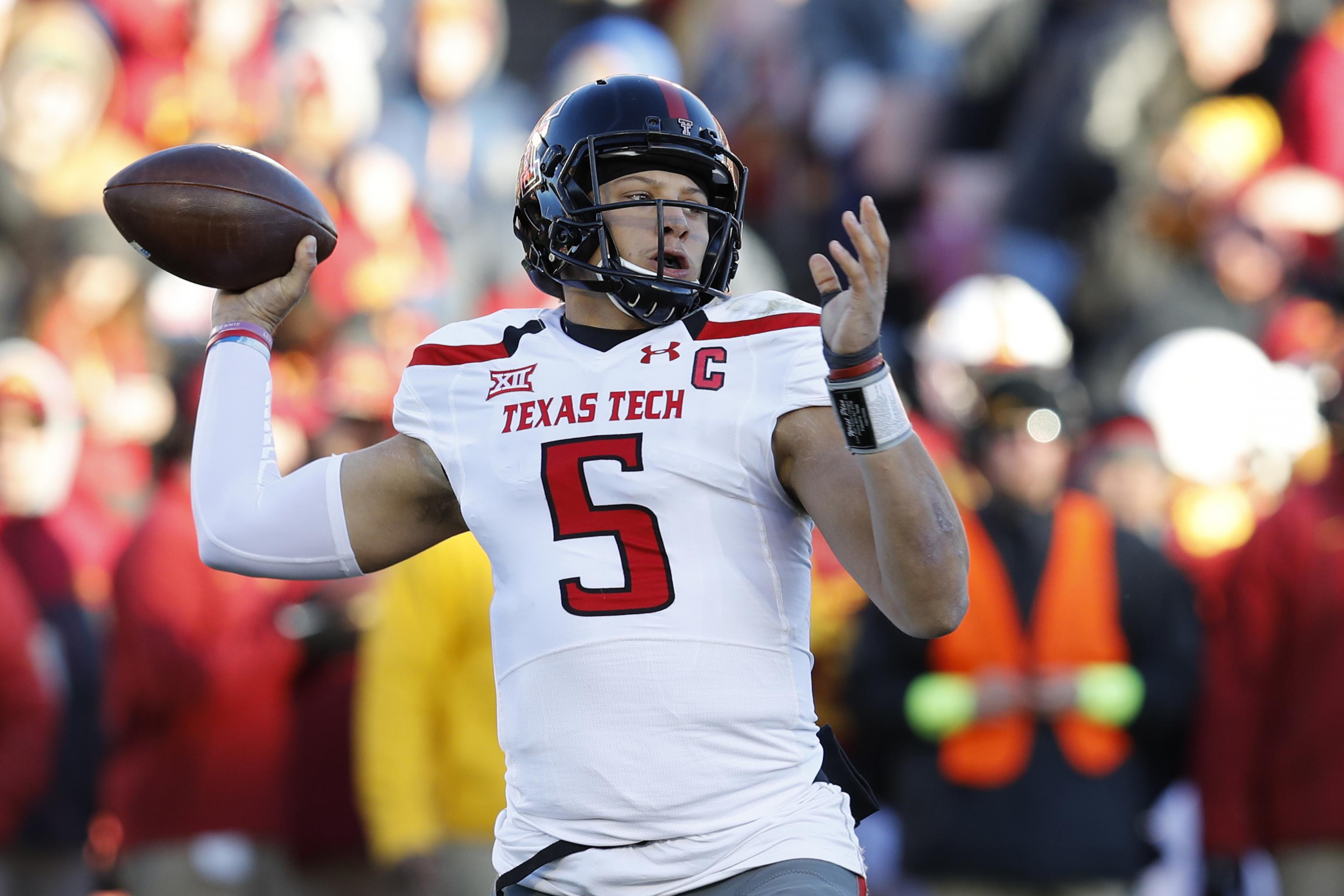 2017 NFL Draft results: Chiefs select Texas Tech QB Patrick