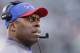 EAST RUTHERFORD, NJ - JANUARY 01: Head coach Anthony Lynn of the Buffalo Bills stands on the sidelines against the New York Jets at MetLife Stadium on January 1, 2017 in East Rutherford, New Jersey. (Photo by Jeff Zelevansky/Getty Images)