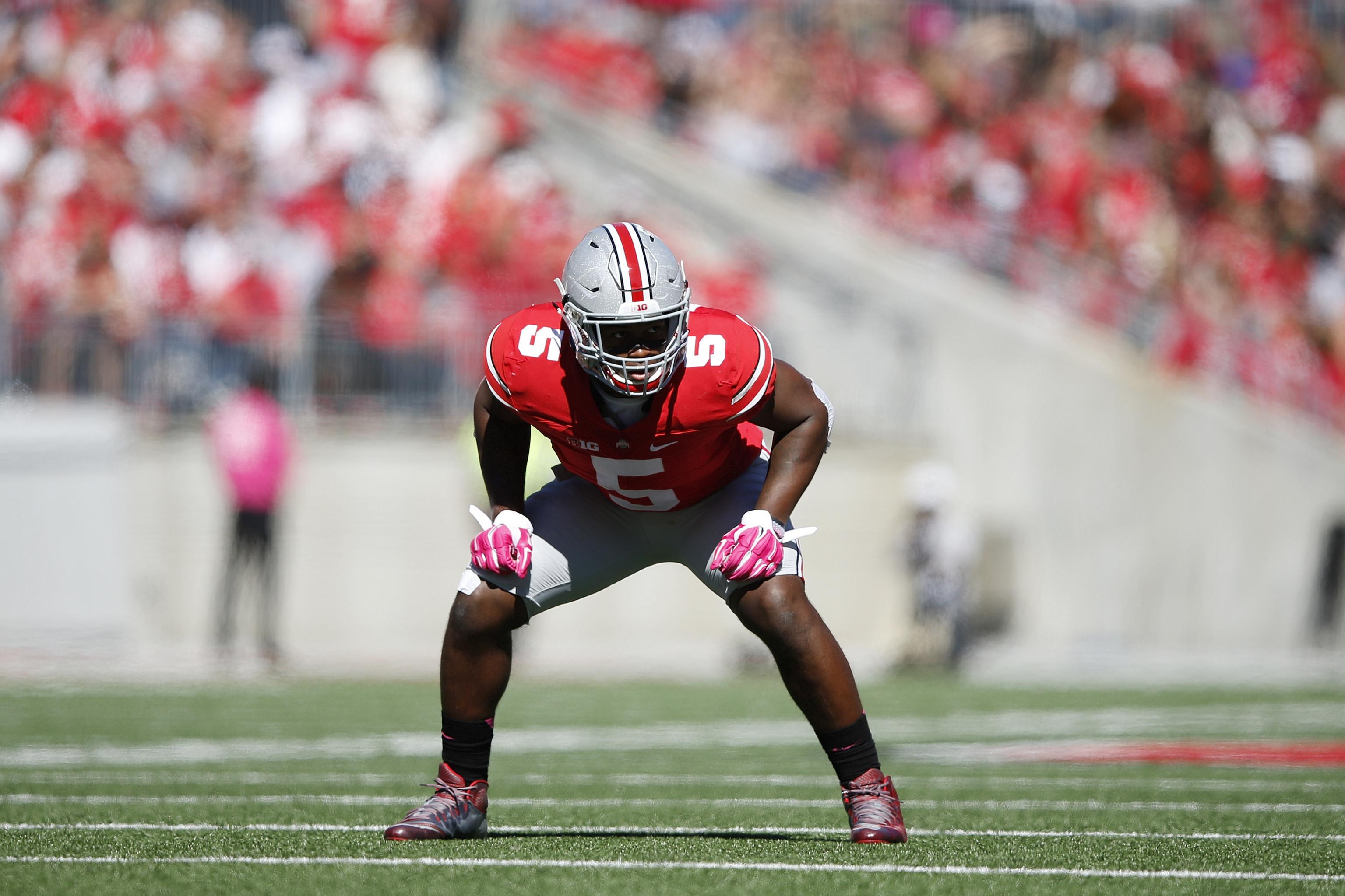 October 04: State Buckeyes linebacker Raekwon McMillan (5