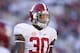 FAYETTEVILLE, AR - OCTOBER 8: Mack Wilson #30 of the Alabama Crimson Tide warming up before a game against the Arkansas Razorbacks at Razorback Stadium on October 8, 2016 in Fayetteville, Arkansas. The Crimson Tide defeated the Razorbacks 49-30. (Photo by Wesley Hitt/Getty Images)