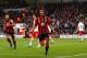 BOURNEMOUTH, ENGLAND - DECEMBER 18: Nathan Ake of AFC Bournemouth celebrates scoring his sides first goal during the Premier League match between AFC Bournemouth and Southampton at Vitality Stadium on December 18, 2016 in Bournemouth, England. (Photo by Michael Steele/Getty Images)