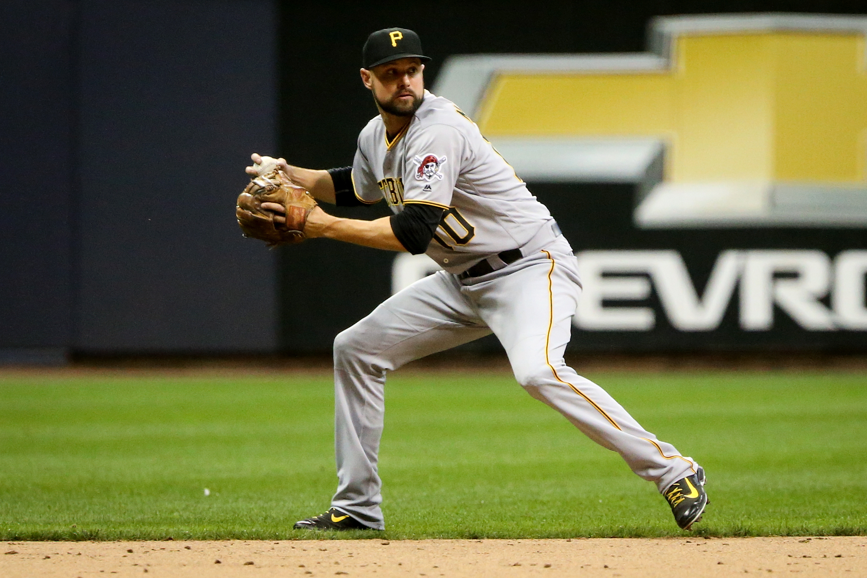 Jordy Mercer of the Pittsburgh Pirates rounds the bases after hitting  News Photo - Getty Images