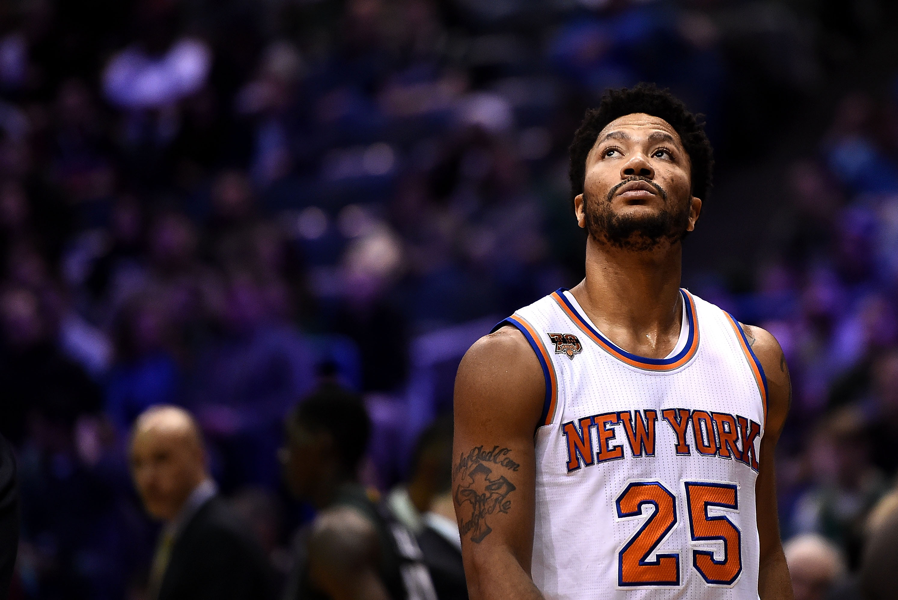 Derrick Rose's DNP streak with Knicks has no end in sight