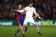 LONDON, ENGLAND - JANUARY 03: Fernando Llorente of Swansea City controls the ball under pressure of Martin Kelly of Crystal Palace during the Premier League match between Crystal Palace and Swansea City at Selhurst Park on January 3, 2017 in London, England. (Photo by Clive Rose/Getty Images)
