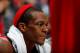ATLANTA, GA - NOVEMBER 09: Rajon Rondo #9 of the Chicago Bulls looks on from the bench in the final minutes of their 115-107 loss to the Atlanta Hawks at Philips Arena on November 9, 2016 in Atlanta, Georgia. NOTE TO USER User expressly acknowledges and agrees that, by downloading and or using this photograph, user is consenting to the terms and conditions of the Getty Images License Agreement. (Photo by Kevin C. Cox/Getty Images)