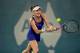 SYDNEY, AUSTRALIA - JANUARY 10: Agnieszka Radwanska of Poland plays a backhand shot in her second round match against Christina McHale of the USA during day three of the 2017 Sydney International at Sydney Olympic Park Tennis Centre on January 10, 2017 in Sydney, Australia. (Photo by Brett Hemmings/Getty Images)