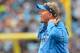 CHARLOTTE, NC - DECEMBER 11: Head coach Mike McCoy of the San Diego Chargers reacts after a play against the Carolina Panthers in the second quarter during the game at Bank of America Stadium on December 11, 2016 in Charlotte, North Carolina. (Photo by Grant Halverson/Getty Images)