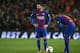 BARCELONA, SPAIN - JANUARY 11: Neymar JR (R) and Lionel Messi of Barcelona look on during the Copa del Rey Round of 16 Second Leg match between FC Barcelona and Athletic Club at Camp Nou on January 11, 2017 in Barcelona, Spain. (Photo by Manuel Queimadelos Alonso/Getty Images)