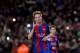 Barcelona's Croatian midfielder Ivan Rakitic celebrates after scoring during the Spanish Copa del Rey (King's Cup) round of 32 second leg football match FC Barcelona vs Hercules CF at the Camp Nou stadium in Barcelona on December 21, 2016. / AFP / JOSEP LAGO (Photo credit should read JOSEP LAGO/AFP/Getty Images)