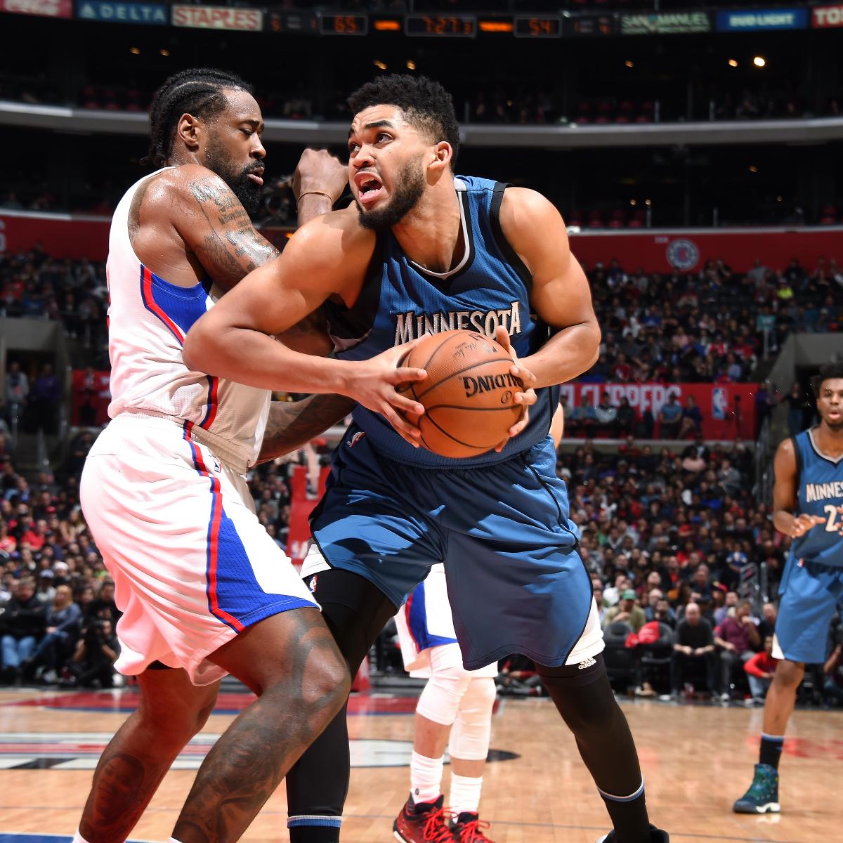 Timberwolves vs. Clippers Score, Highlights, Reaction from 2017